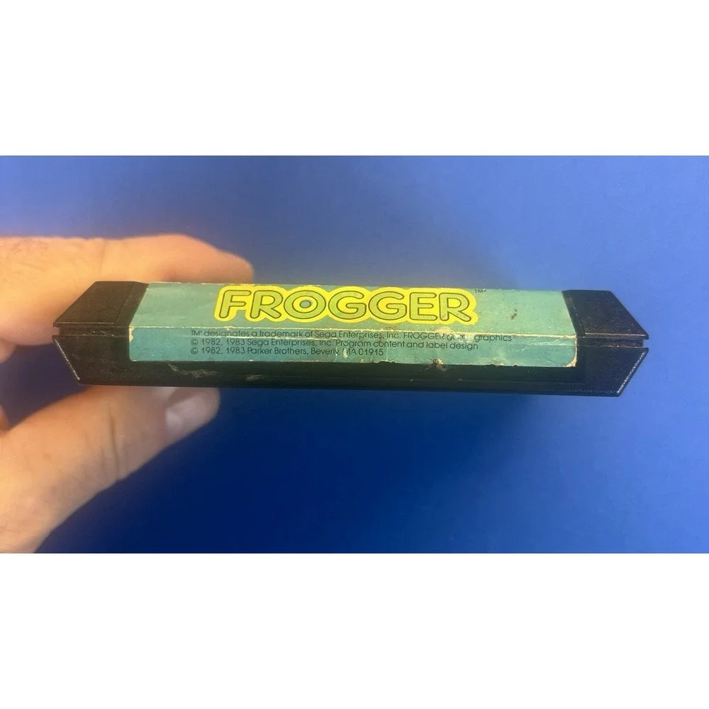 Atari 5200 Frogger‎ 1982 Parker Brothers Cartridge Authentic, Not Tested